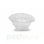 Barquette/Saladier Plastique Transparent avec Couvercle – Récipient Alimentaire Jetable