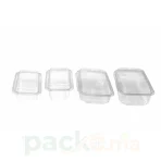 100 Barquettes Bombée en Plastique Rectangulaires - Toutes les tailles  - Qualité Supérieure - Image 5