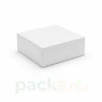 Boîte Pâtisserie Blanche 23x23 cm - Carrée Haute Qualité (Modèle BL N 23) - Image 3