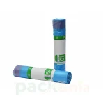 Lot de Sacs Poubelle Bleus 35L – 10 Unités par Rouleau - Image 2