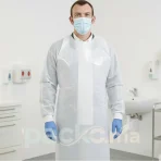 Tablier Sanitaire de Protection Jetable (Petit Format) – 10 Pièces – Cuisine/Médical - Image 3