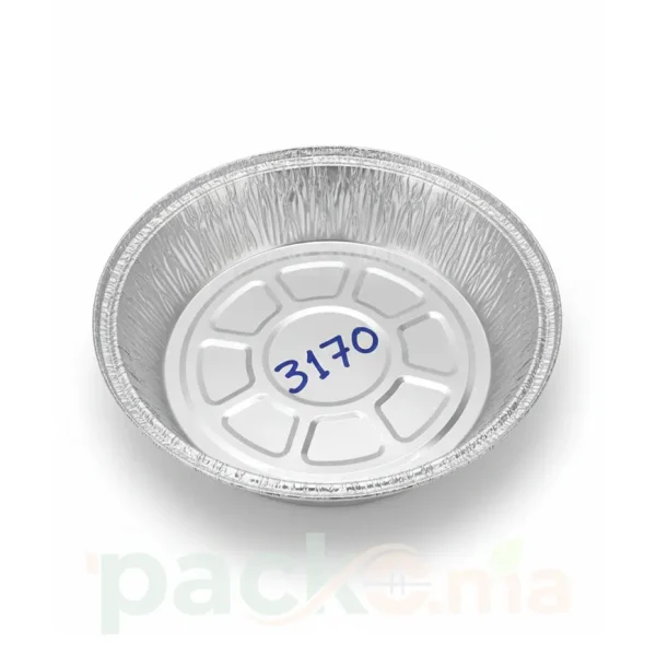 Barquette Aluminium Ronde - Modèle 3170