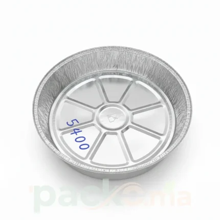 Barquette Ronde en Aluminium 5400