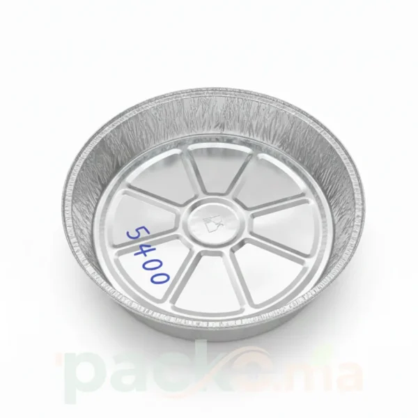 Barquette Ronde en Aluminium 5400