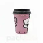 Gobelet en Carton et son Couvercle pour Boissons Chaudes - Café à Emporter