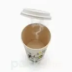 Gobelets en Carton à Café avec Couvercle - Design Urbain Parisien - Pour Boissons Chaudes - Image 2