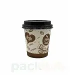 Gobelets en Carton avec Couvercles pour Boissons Chaudes | Tasses à Café Jetables