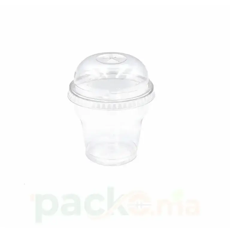 Gobelets en Plastique Cristal Jetables 180ml
