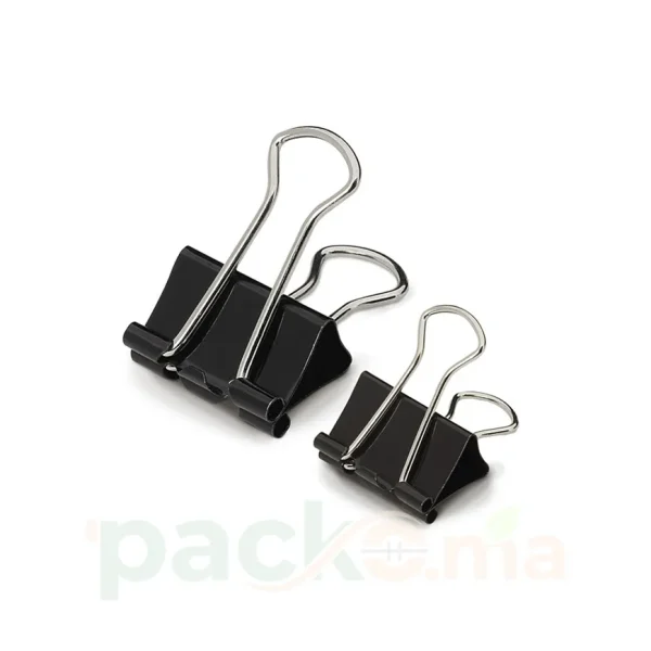 Pince-Notes Noire en Métal