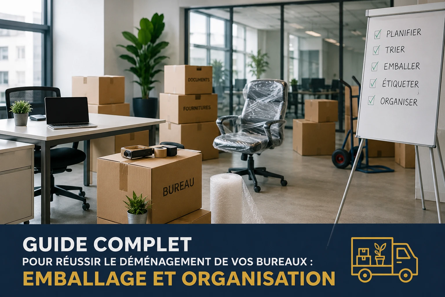 réussir le déménagement de vos bureaux