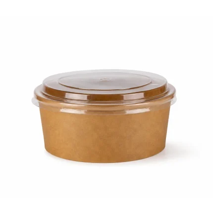 Bol salade couvercle kraft 750CC