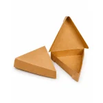 Box triangle kraft ingraissable