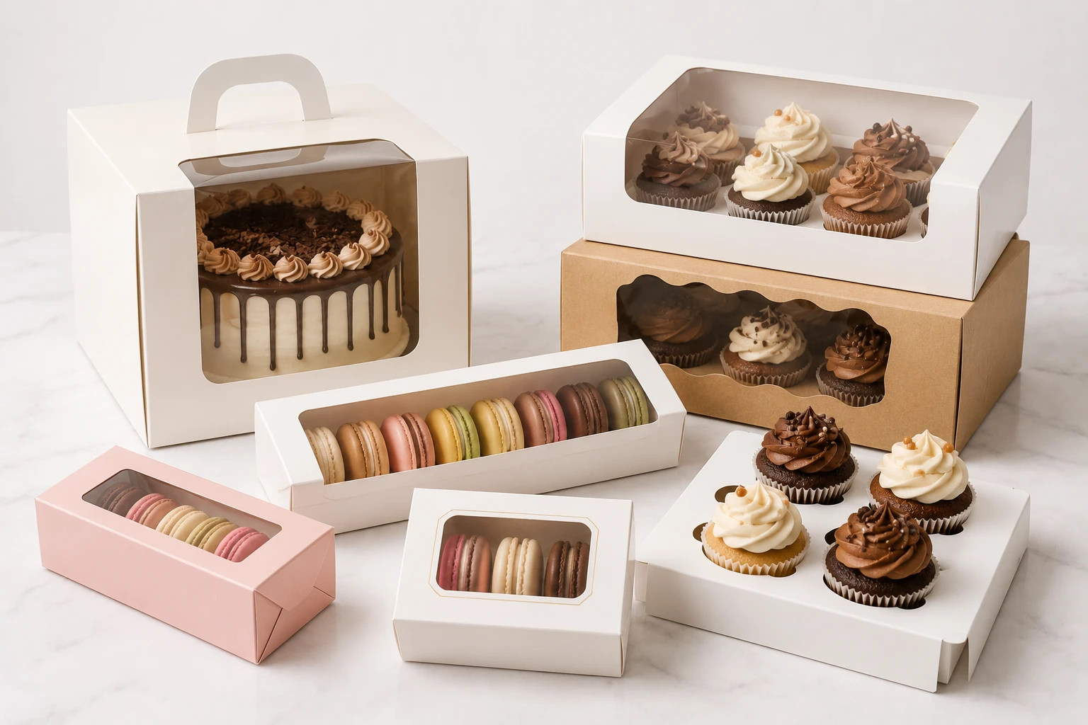 Emballage pour pâtisserie et boulangerie